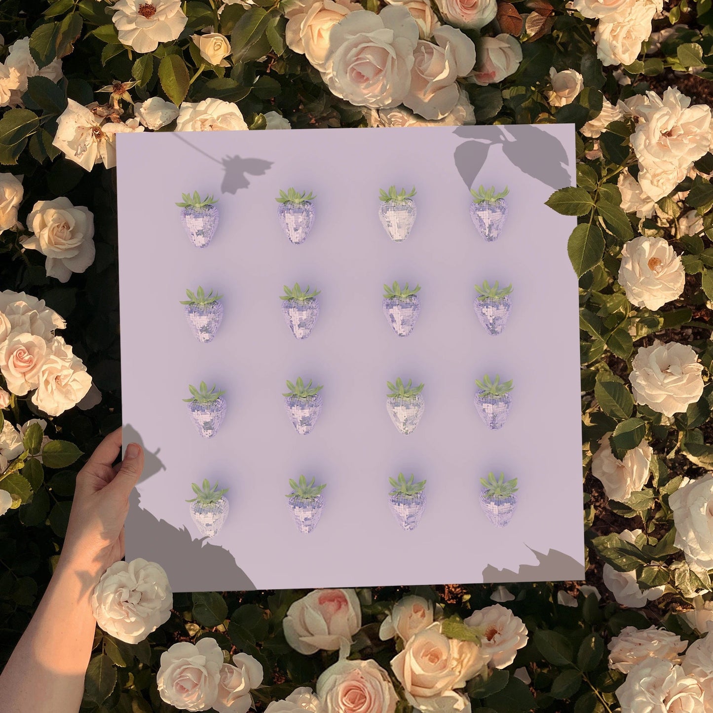 blingbling straberry blue - Mooon Gallery