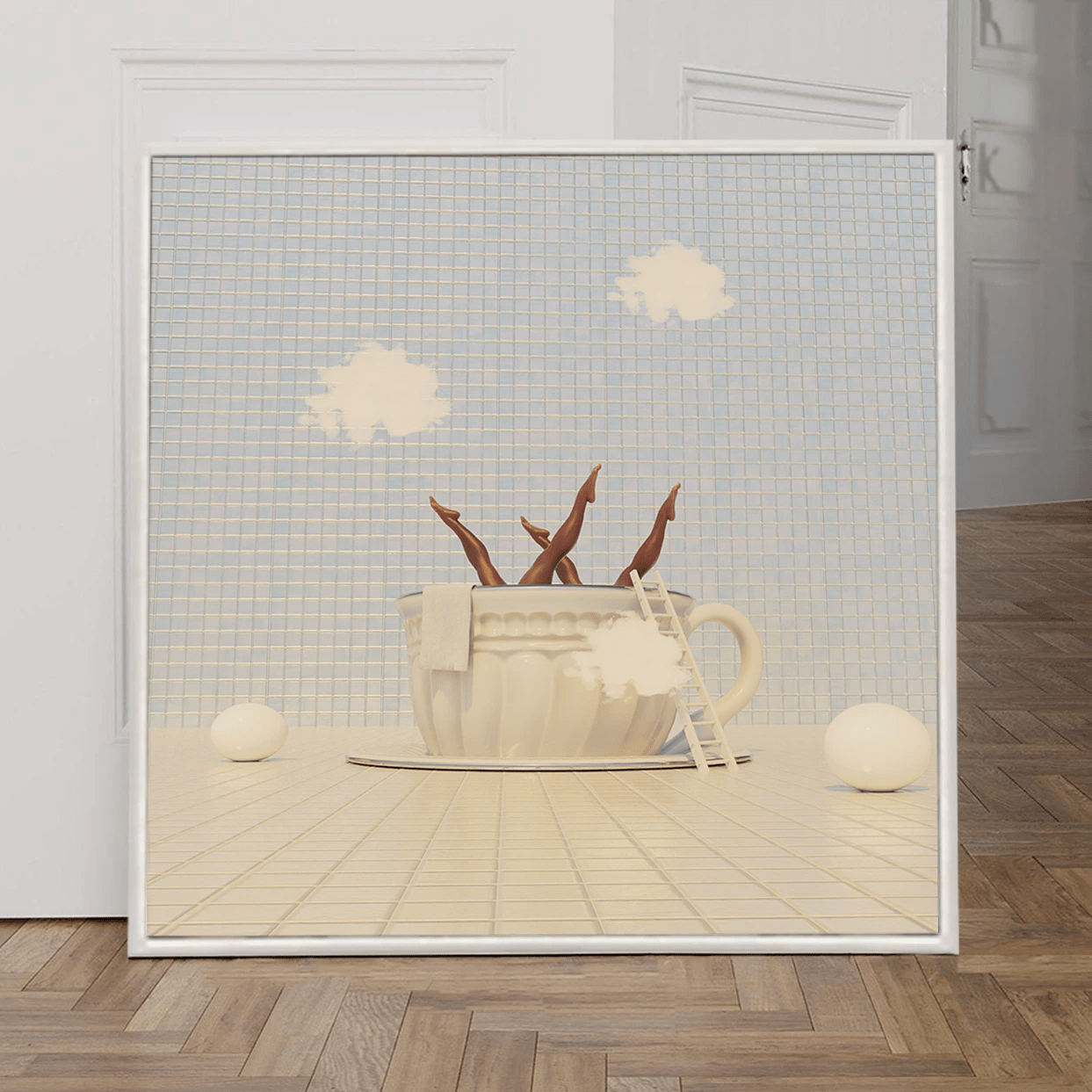 tea time blue - Mooon Gallery