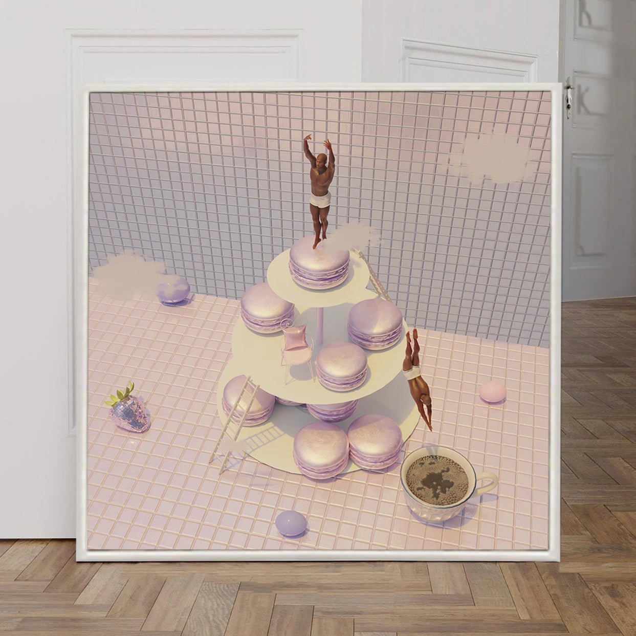 tea time diving pink - Mooon Gallery