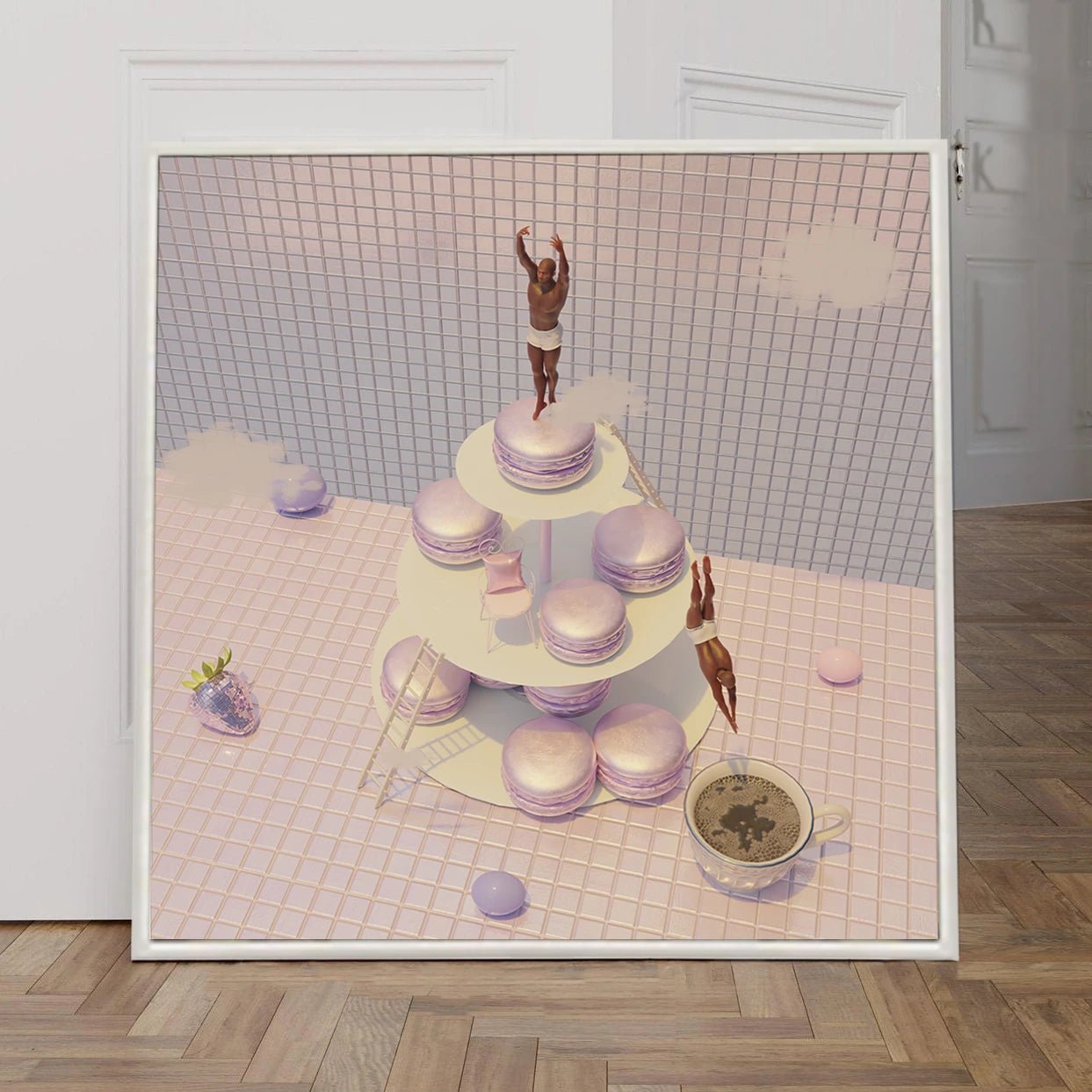 tea time diving pink - Mooon Gallery