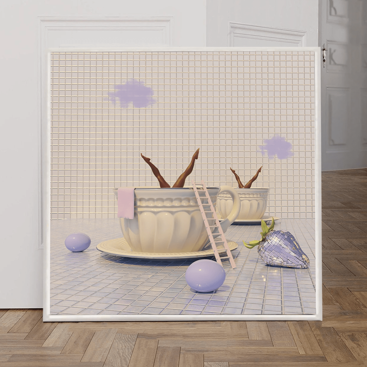 tea time purple - Mooon Gallery