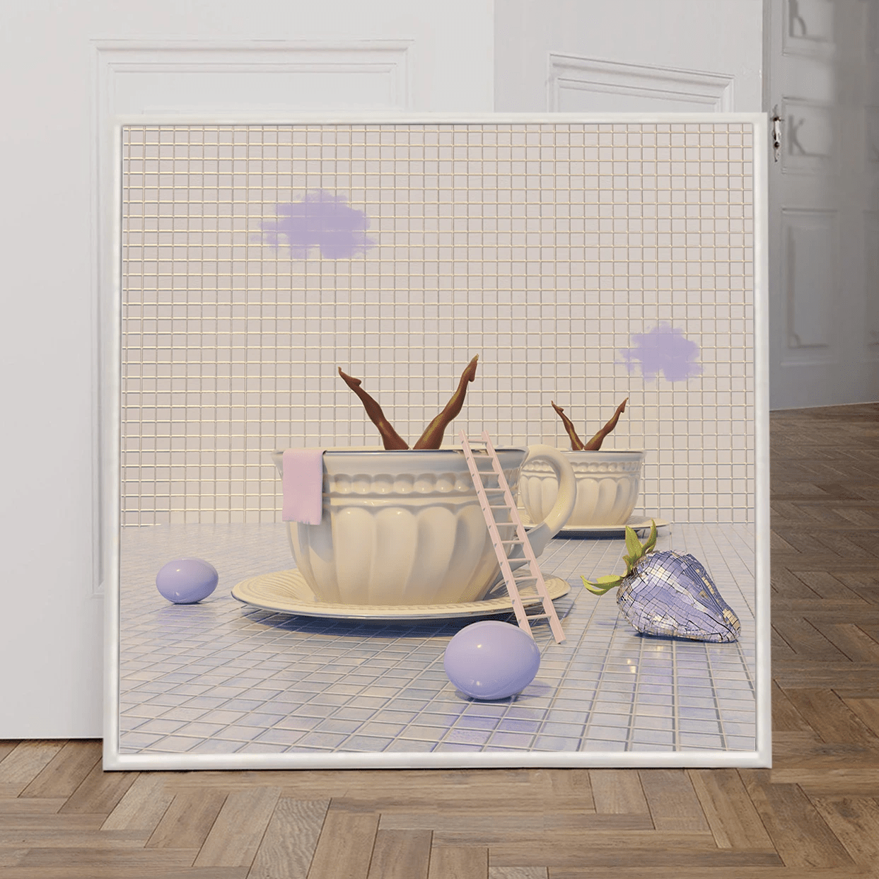 tea time purple - Mooon Gallery