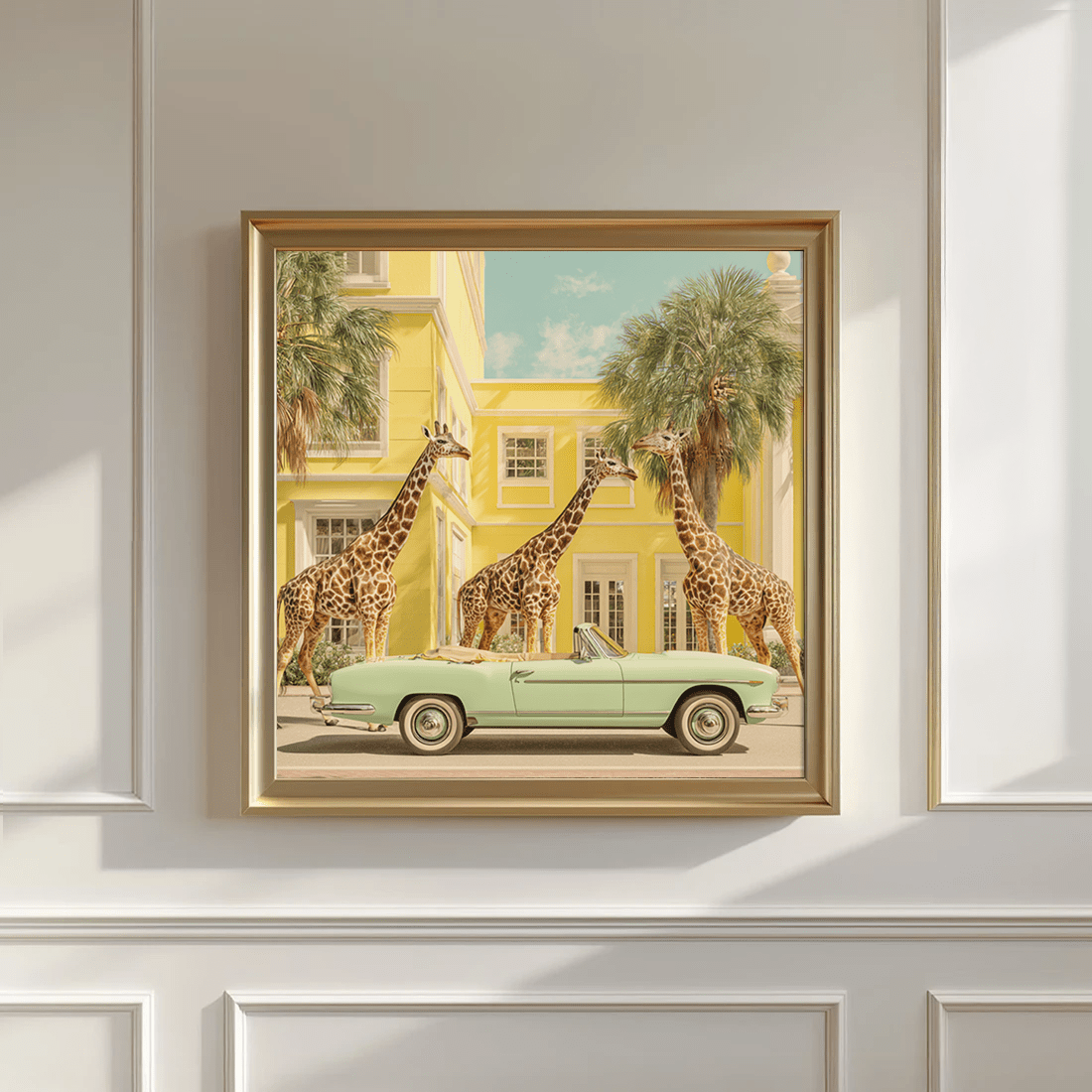 3 giraffee print - Mooon Gallery