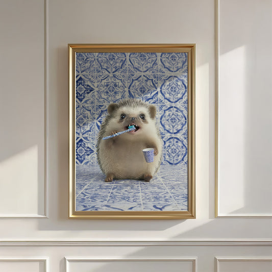 A Hedgehog's Morning Routine, Vertical