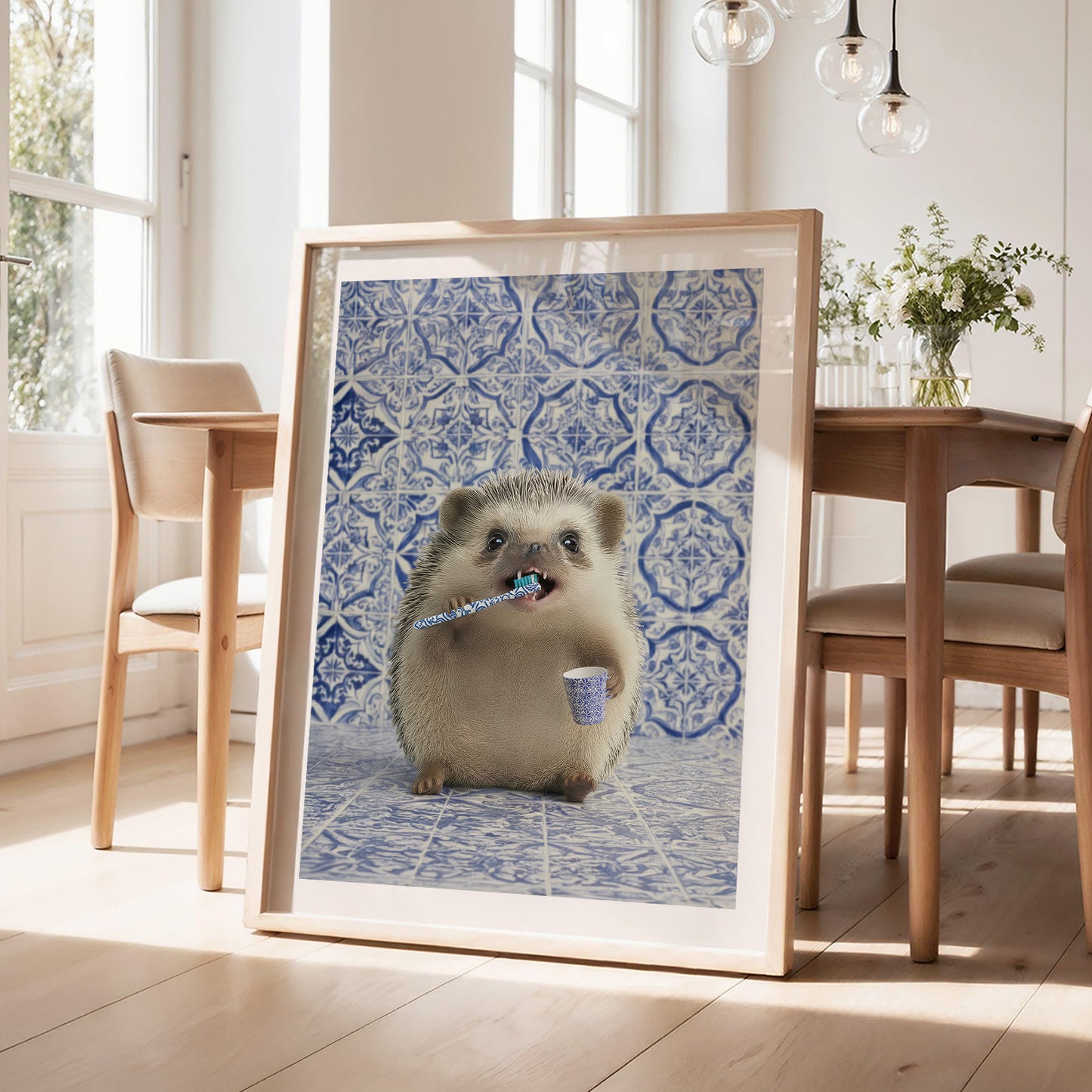 A Hedgehog's Morning Routine, Vertical