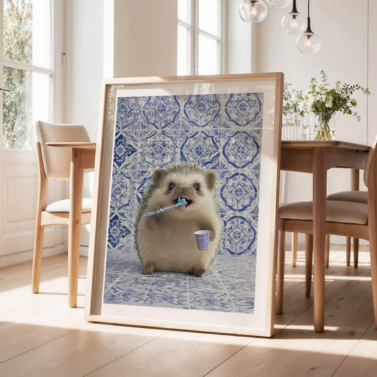 A Hedgehog's Morning Routine, Vertical