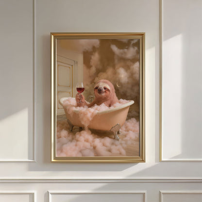 Bath Time III, Vertical, Wall Art