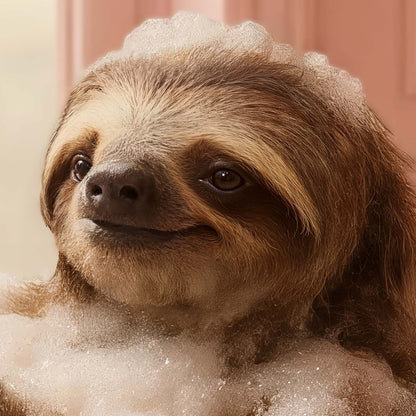 Extreme Close Up Detail Of Bath Time IV