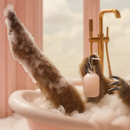 High Resolution Art Texture Of Bath Time IV