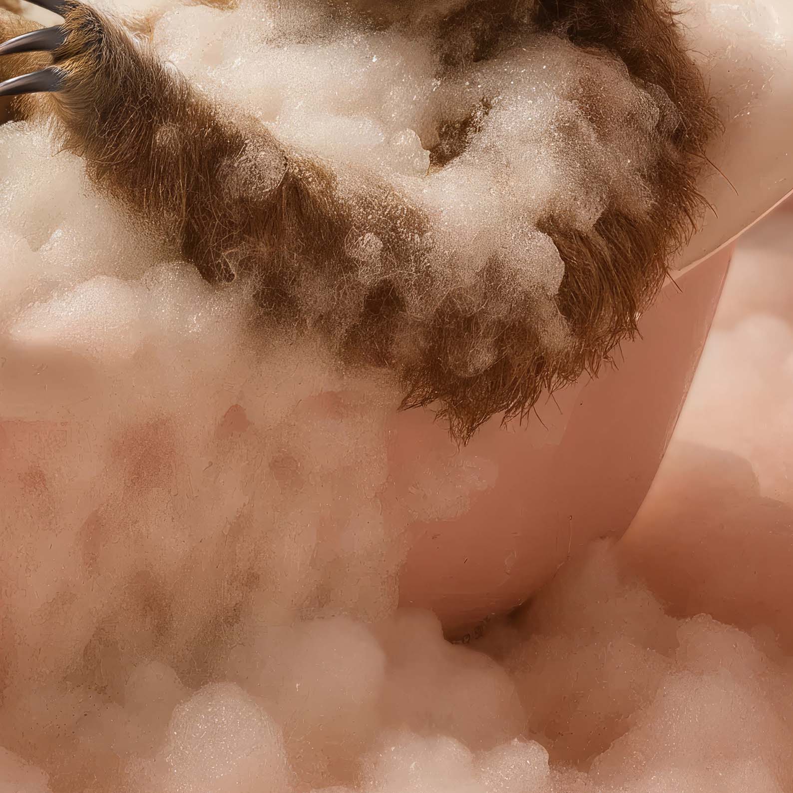 High Definition Print Quality Detail Of Bath Time IV