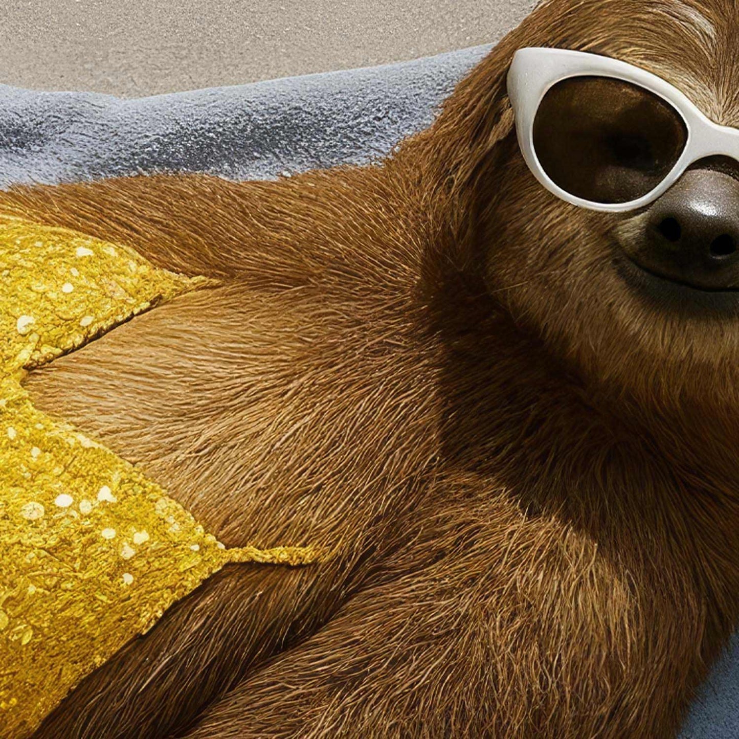 Extreme Close Up Detail Of Beach Day