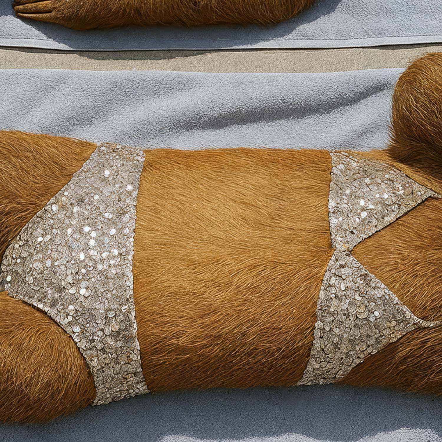 High Resolution Art Texture Of Beach Day