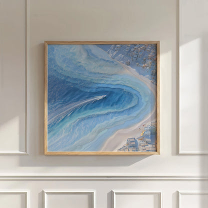 Beach Paradise II, Square, Wall Art