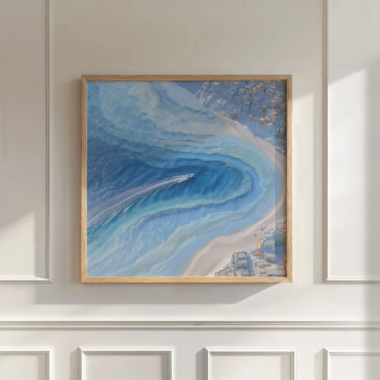 Beach Paradise II, Square, Wall Art