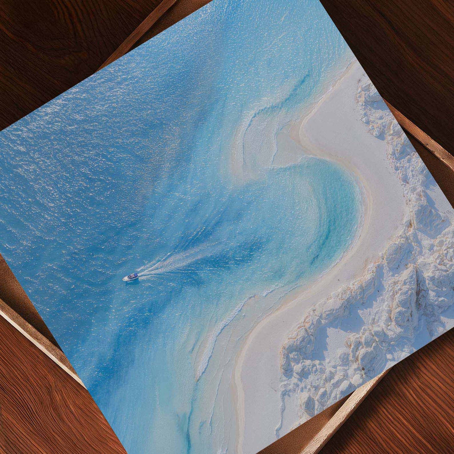 Beach Paradise I, Square, Art Print