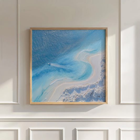 Beach Paradise I, Square, Wall Art