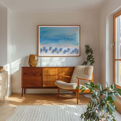 Beach Paradise, Horizontal, Framed Art