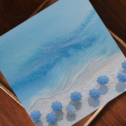 Beach Paradise, Square, Art Print