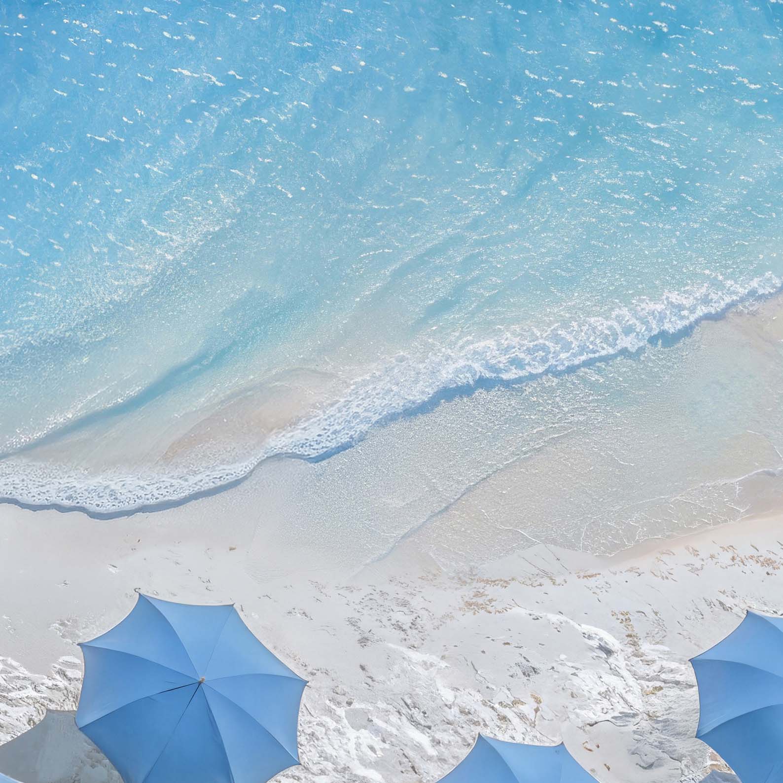 High Resolution Art Texture Of Beach Paradise