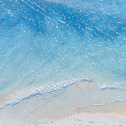 High Definition Print Quality Detail Of Beach Paradise