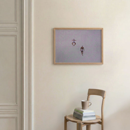 Blissful Summer, Horizontal, Framed Art