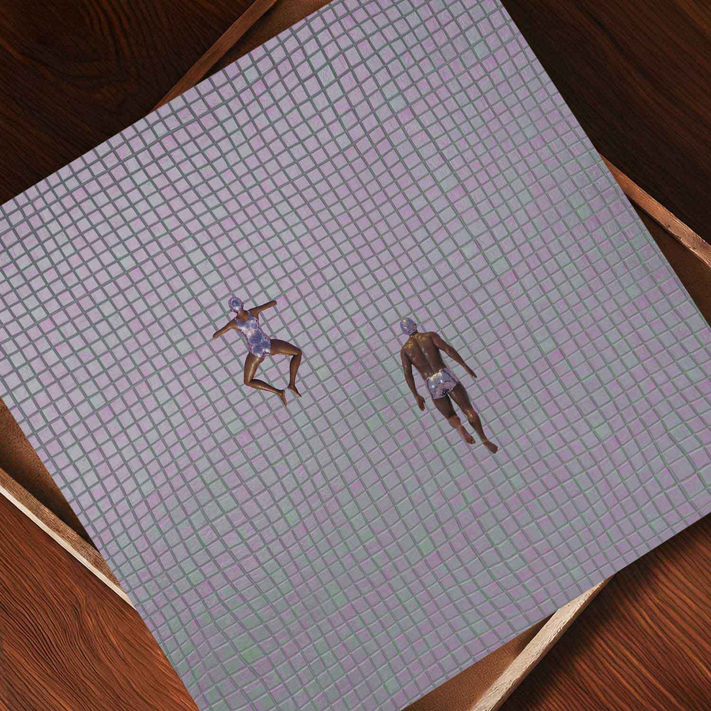 Blissful Summer, Square, Art Print