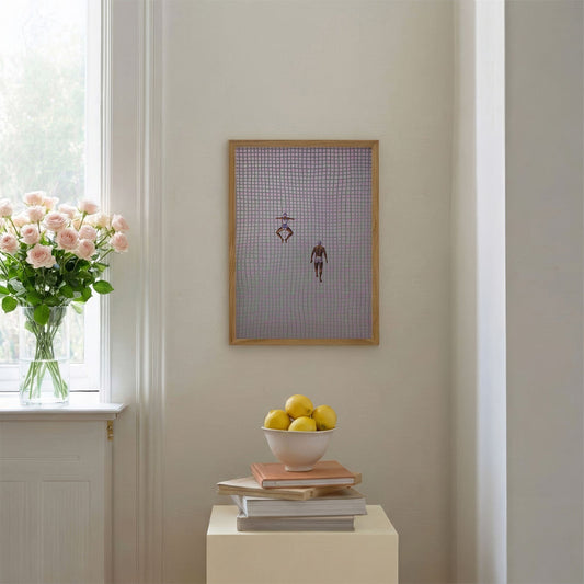 Blissful Summer, Vertical, Framed Art