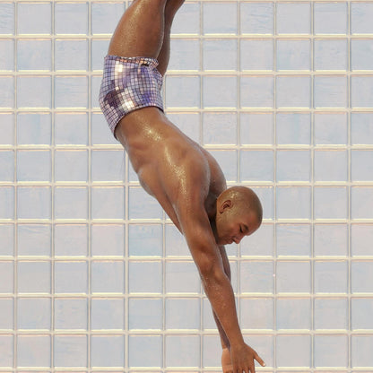 High Resolution Art Texture Of Blue High Dive
