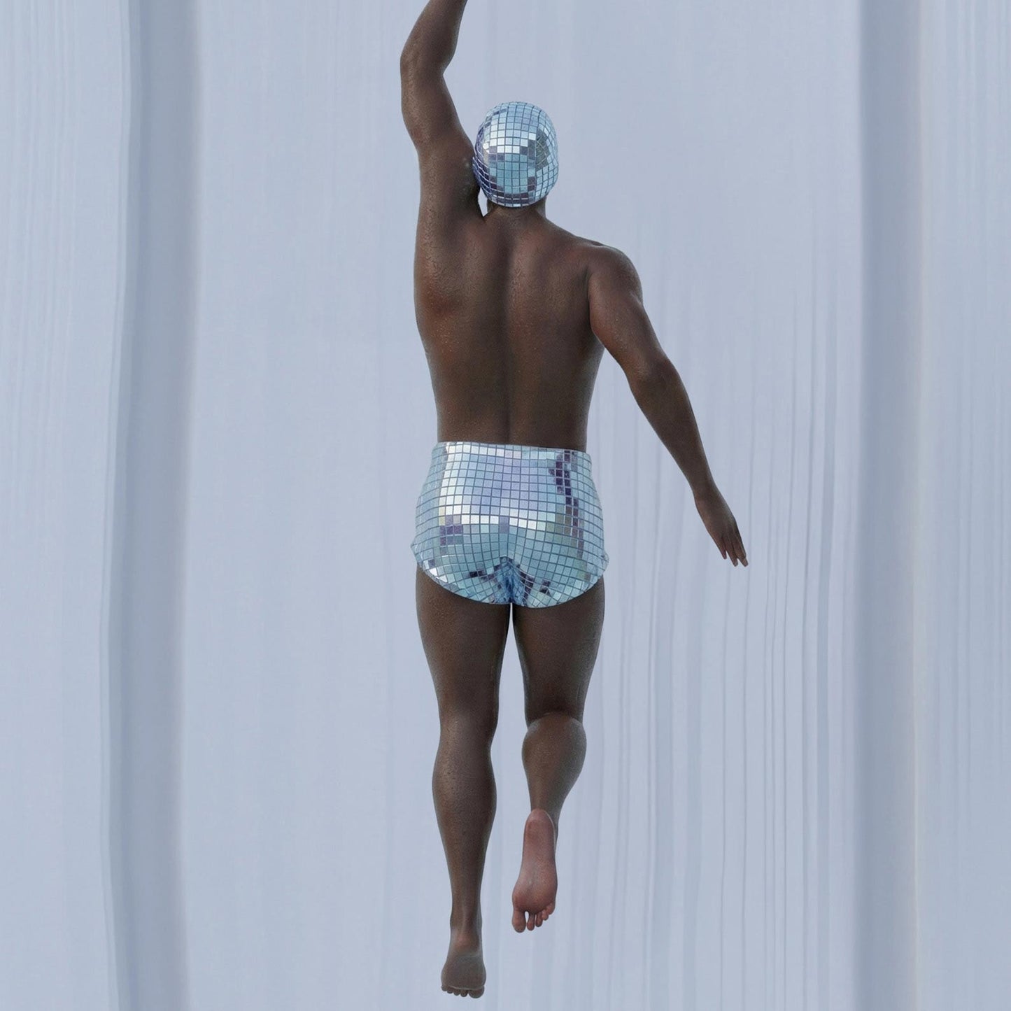 Extreme Close Up Detail Of Blue Summer