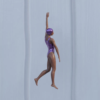 High Resolution Art Texture Of Blue Summer