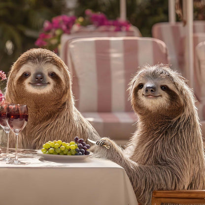 High Resolution Art Texture Of Brunch In Bali Resort