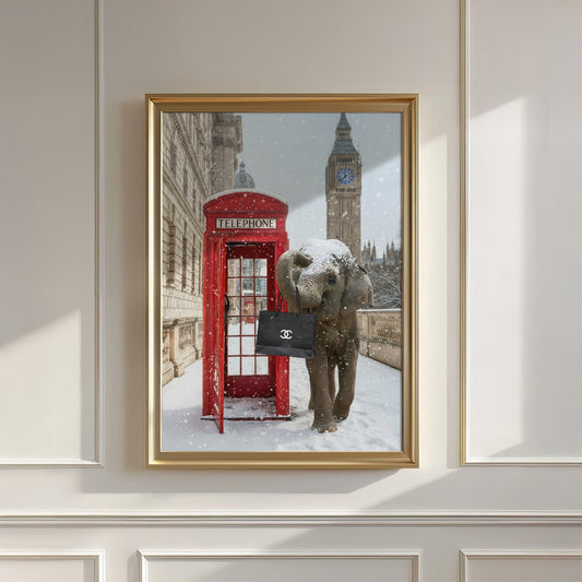 Chanel Elephant & Big Ben, Vertical