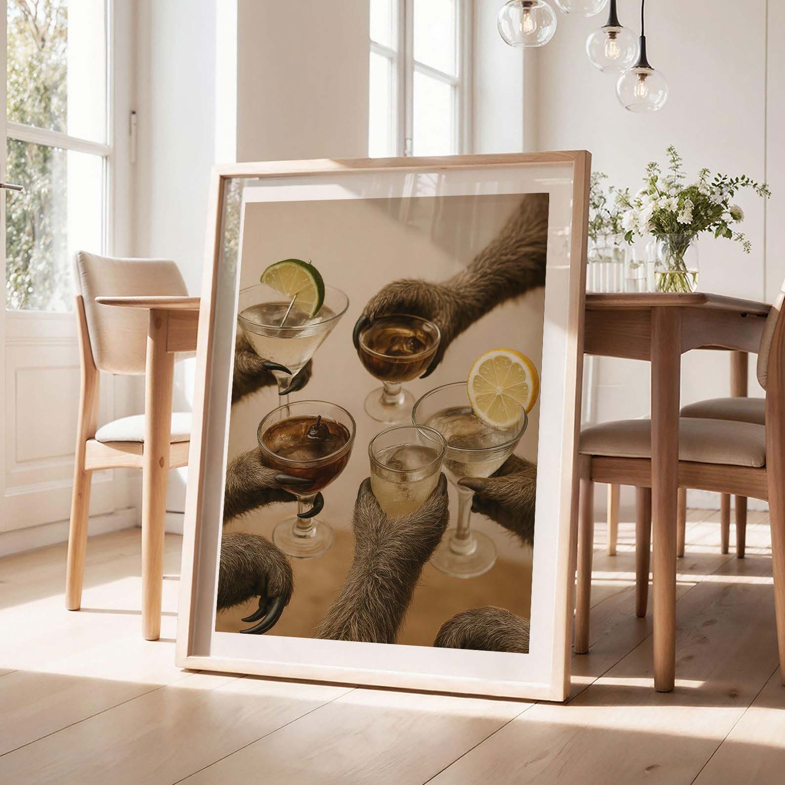 Cheers II, Vertical, Framed Art
