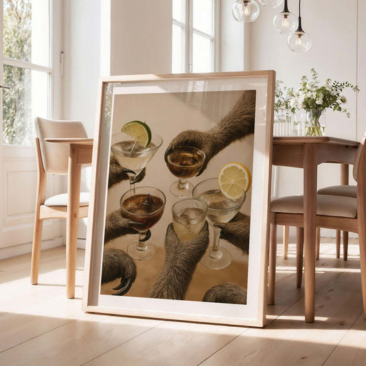 Cheers II, Vertical, Framed Art