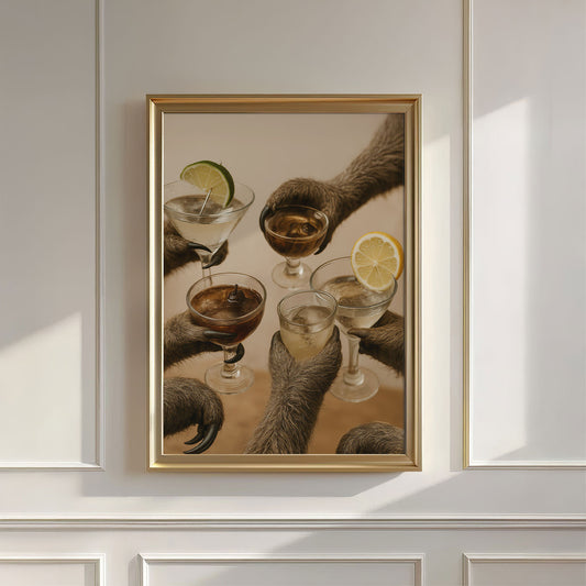 Cheers II, Vertical, Wall Art