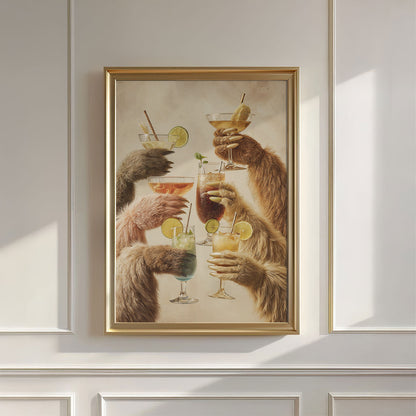 Cheers I, Vertical, Wall Art