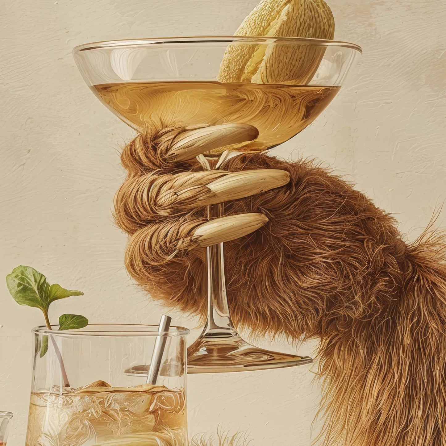 High Resolution Art Texture Of Cheers I