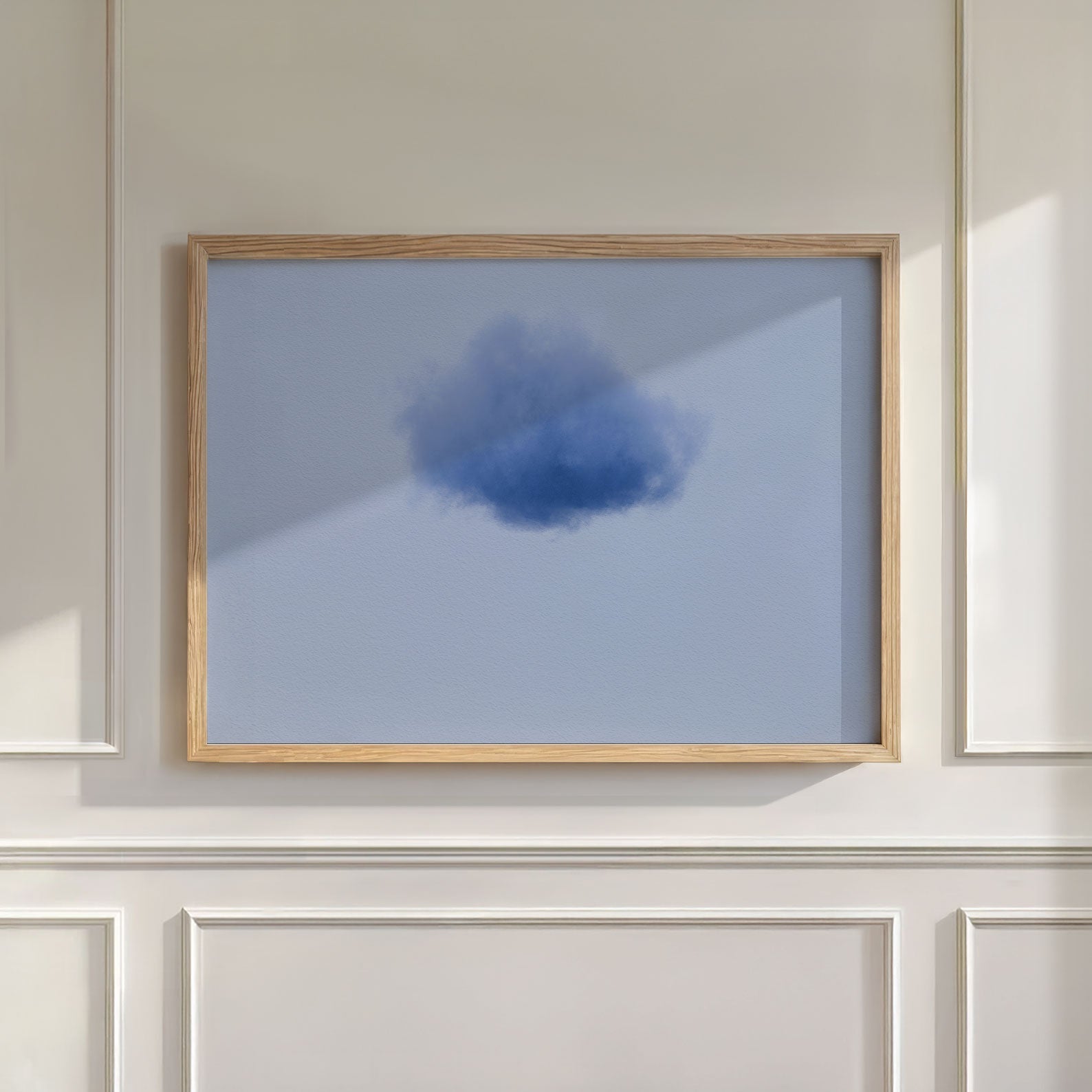 Colorful Cloud · Blue, Wall Art, Horizontal