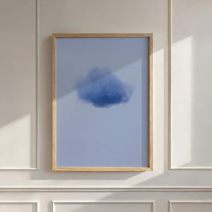 Colorful Cloud · Blue, Wall Art, Vertical