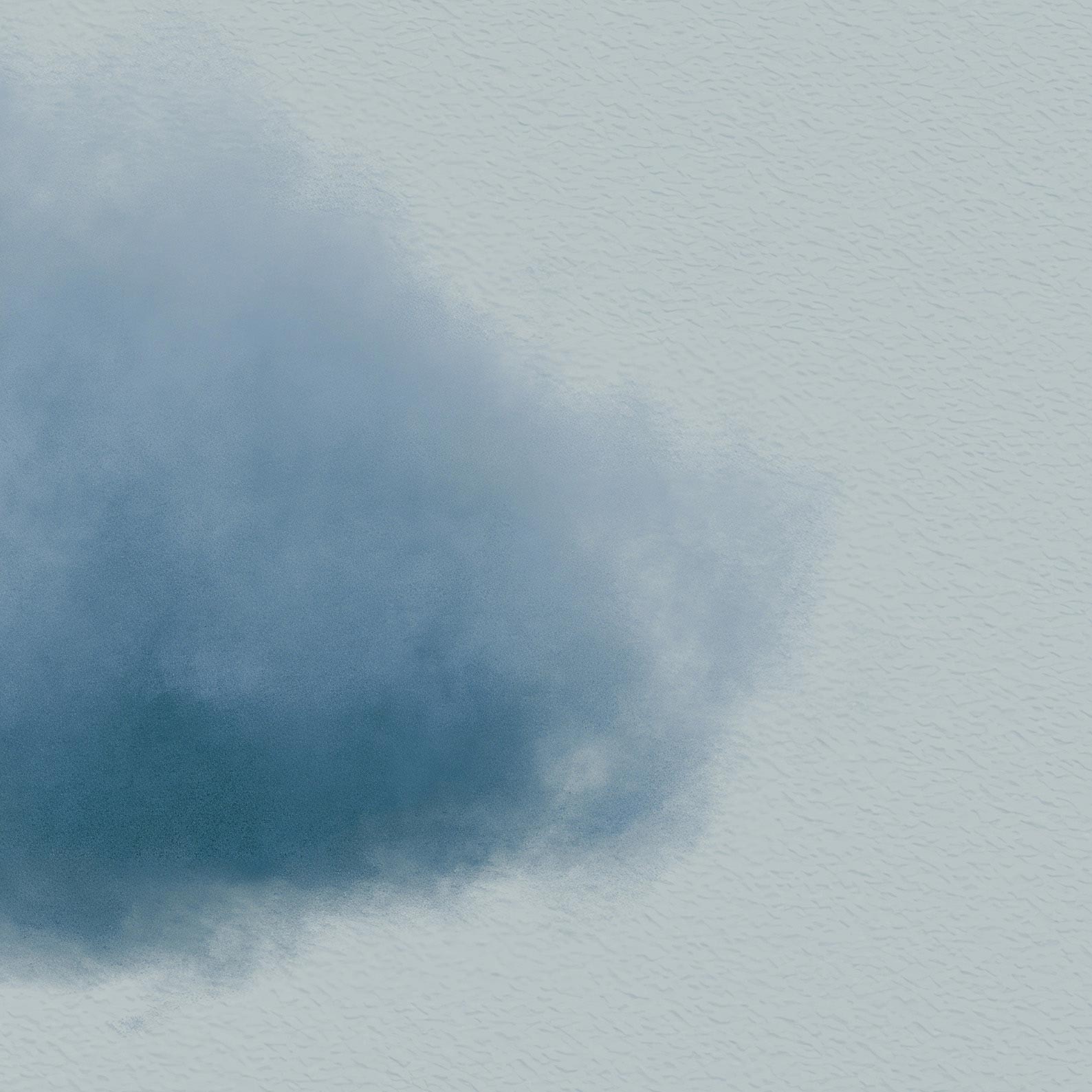 Extreme Close Up Detail Of Colorful Cloud · Dusty Blue, Square