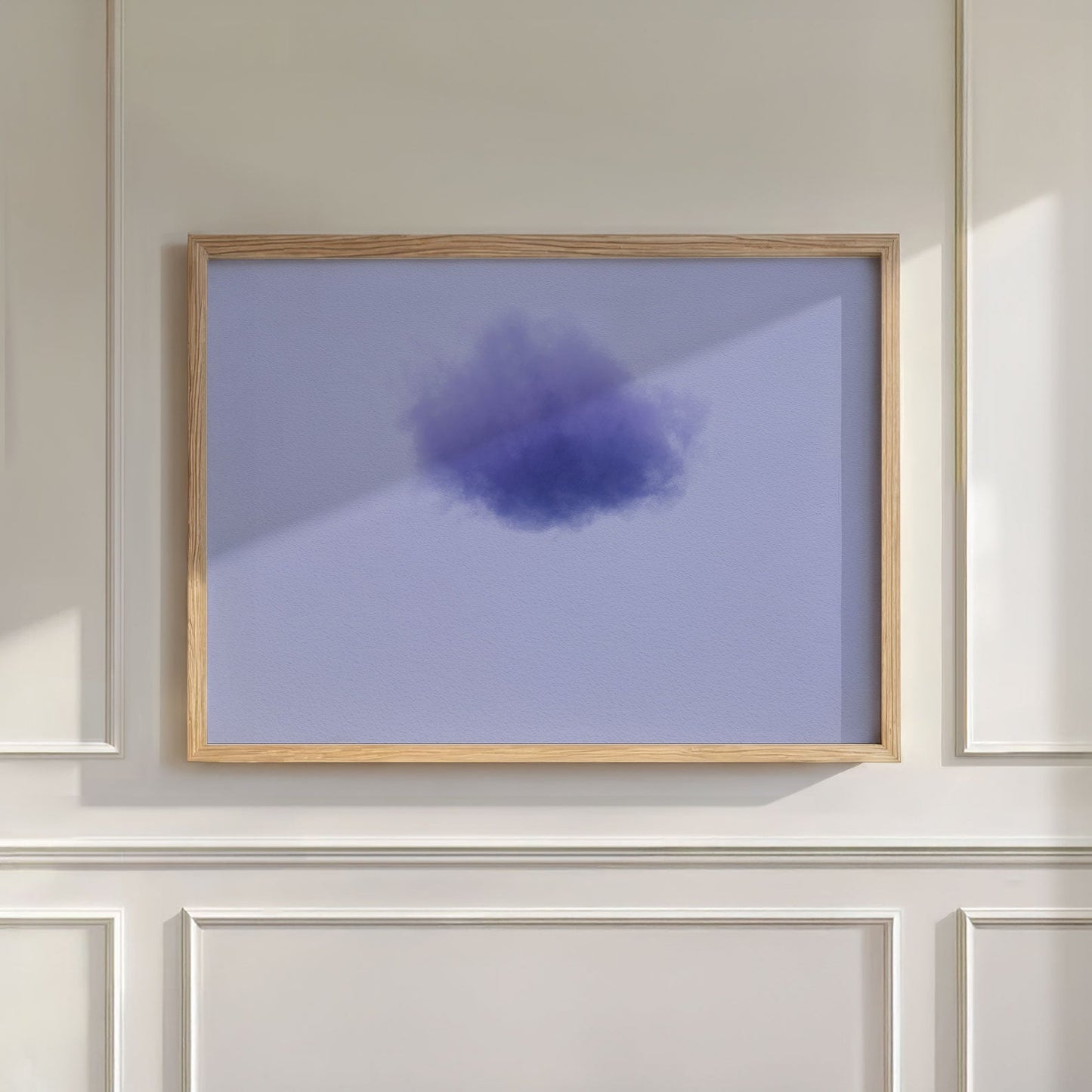Colorful Cloud · Purple, Wall Art, Horizontal