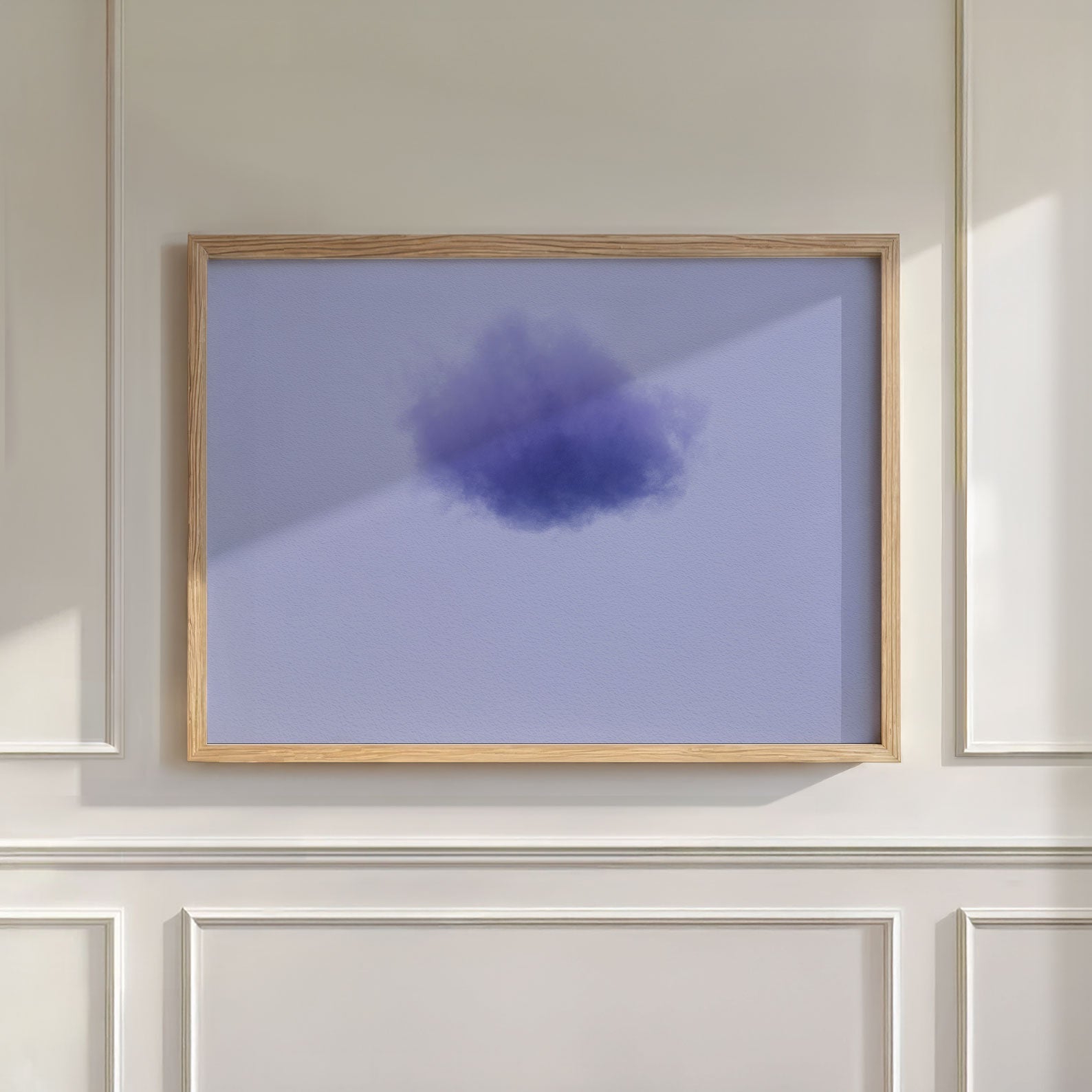 Colorful Cloud · Purple, Wall Art, Horizontal