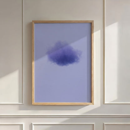 Colorful Cloud · Purple, Wall Art, Vertical