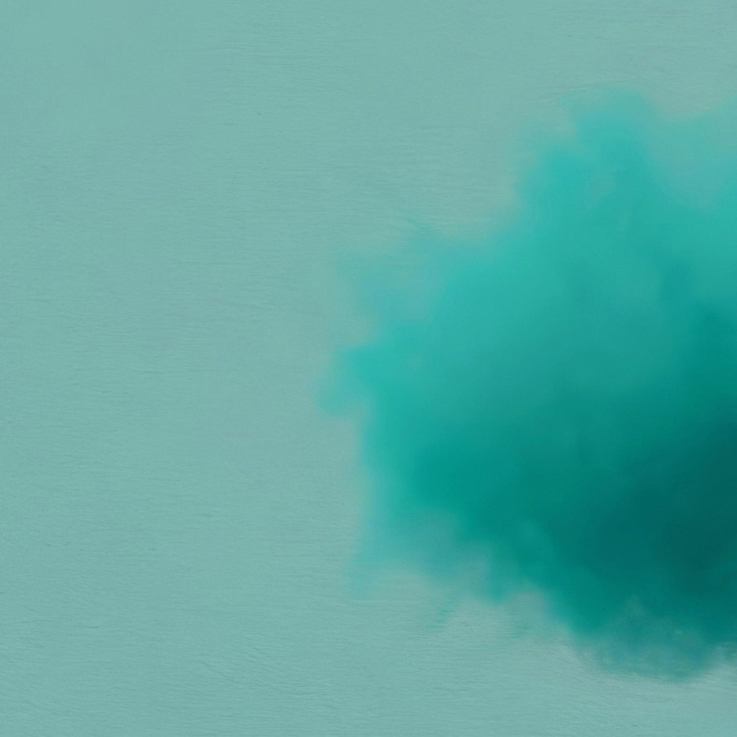 Extreme Close Up Detail Of Colorful Cloud · Tiffany Blue, Horizontal