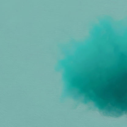 Extreme Close Up Detail Of Colorful Cloud · Tiffany Blue, Horizontal