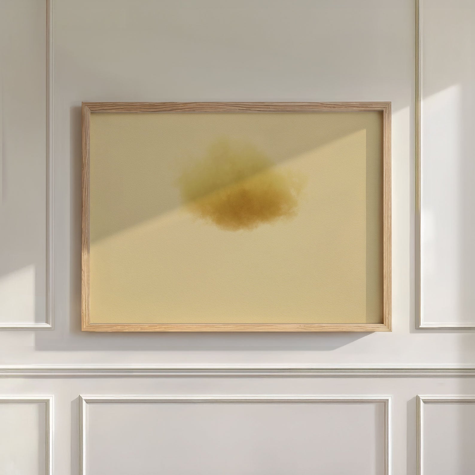 Colorful Cloud · Yellow, Wall Art, Horizontal