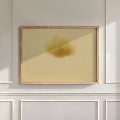 Colorful Cloud · Yellow, Wall Art, Horizontal