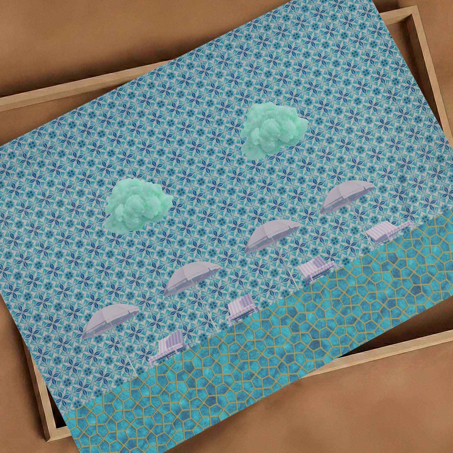 Cool Summer, Horizontal, Art Print