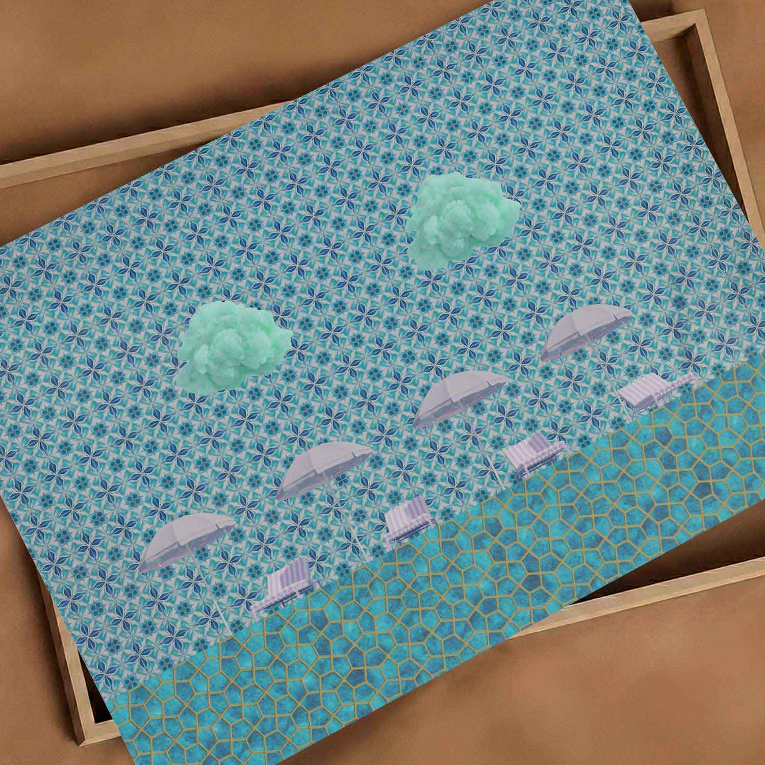 Cool Summer, Horizontal, Art Print