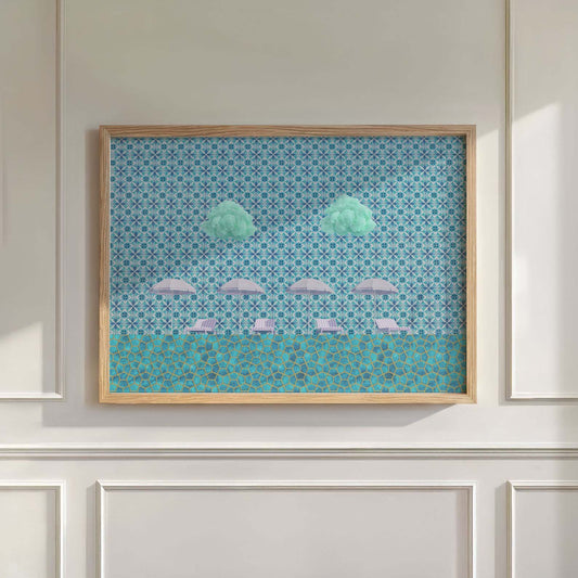 Cool Summer, Horizontal, Wall Art